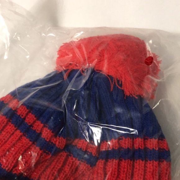 NWT Buffalo Bills New Era Fleece Lined Beanie Pom Embroidered Logo AFC NFL Adult - Picture 4 of 4